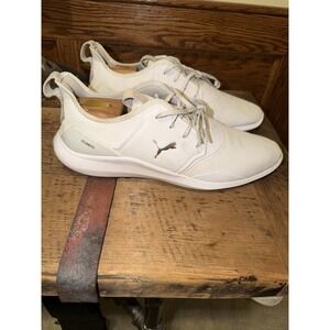 Puma Ignite NXT Mens Size 11 White Golf Shoes Spikeless 192401 03